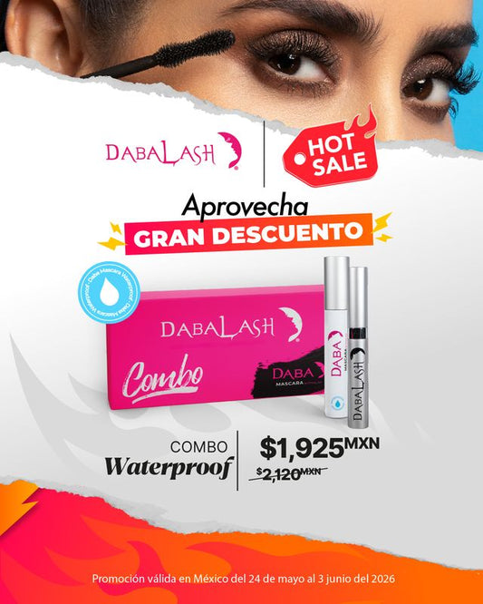 Combo Dabamascara Waterproof