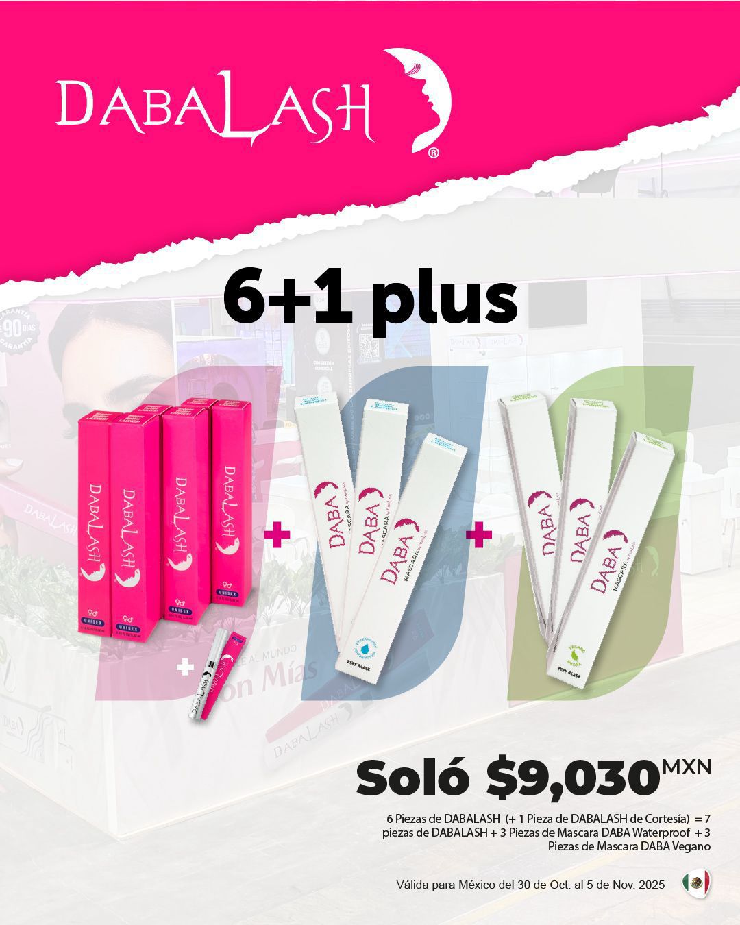 Dabalash México - Serum Estimulador de Pestañas y Cejas